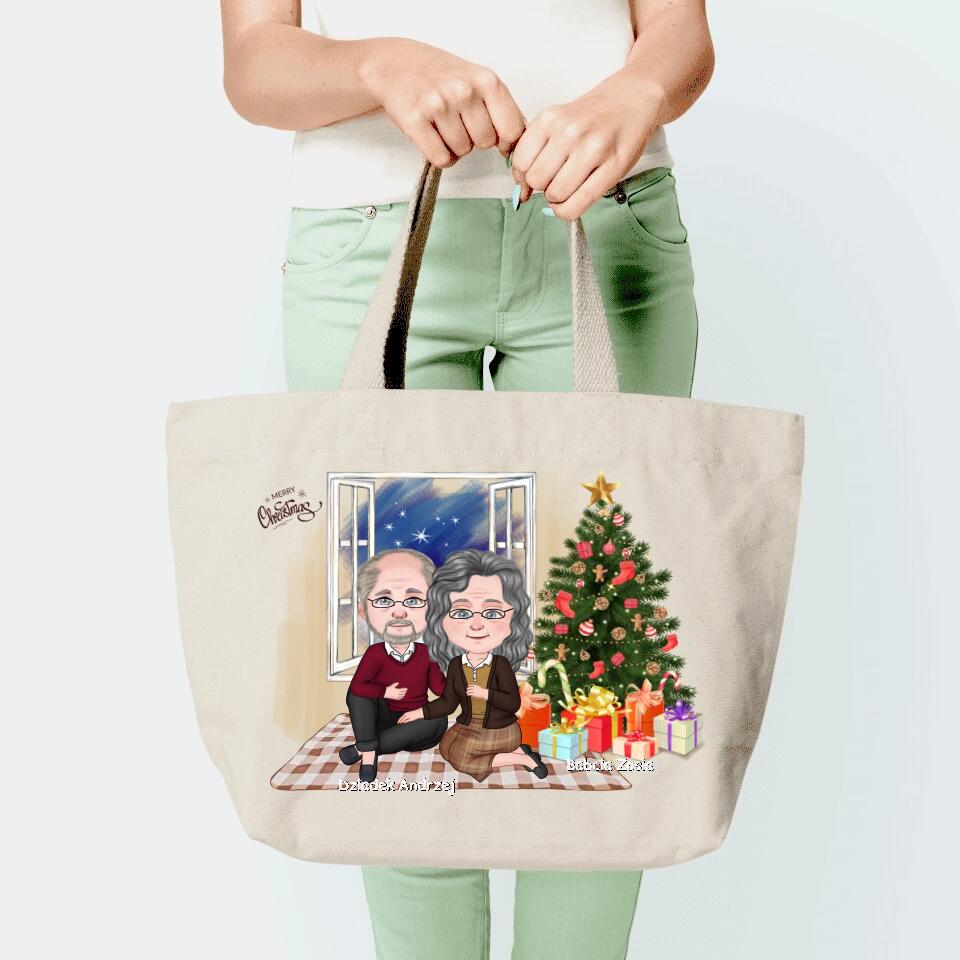 Torba materiałowa personalizowana na dzień babci i dziadka #1
