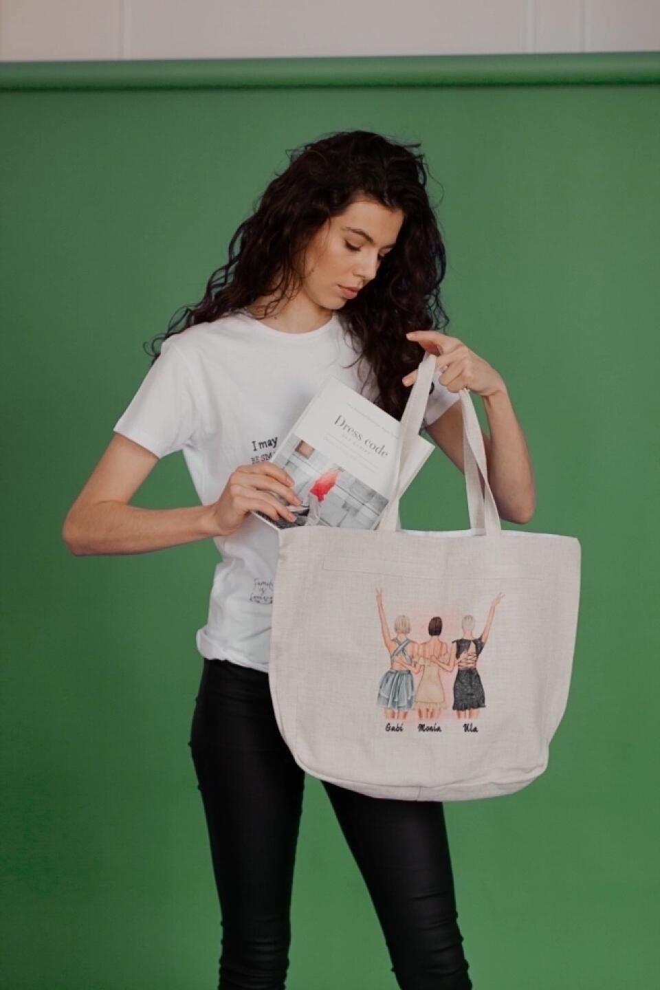 Torba materiałowa personalizowana na dzień babci i dziadka #5