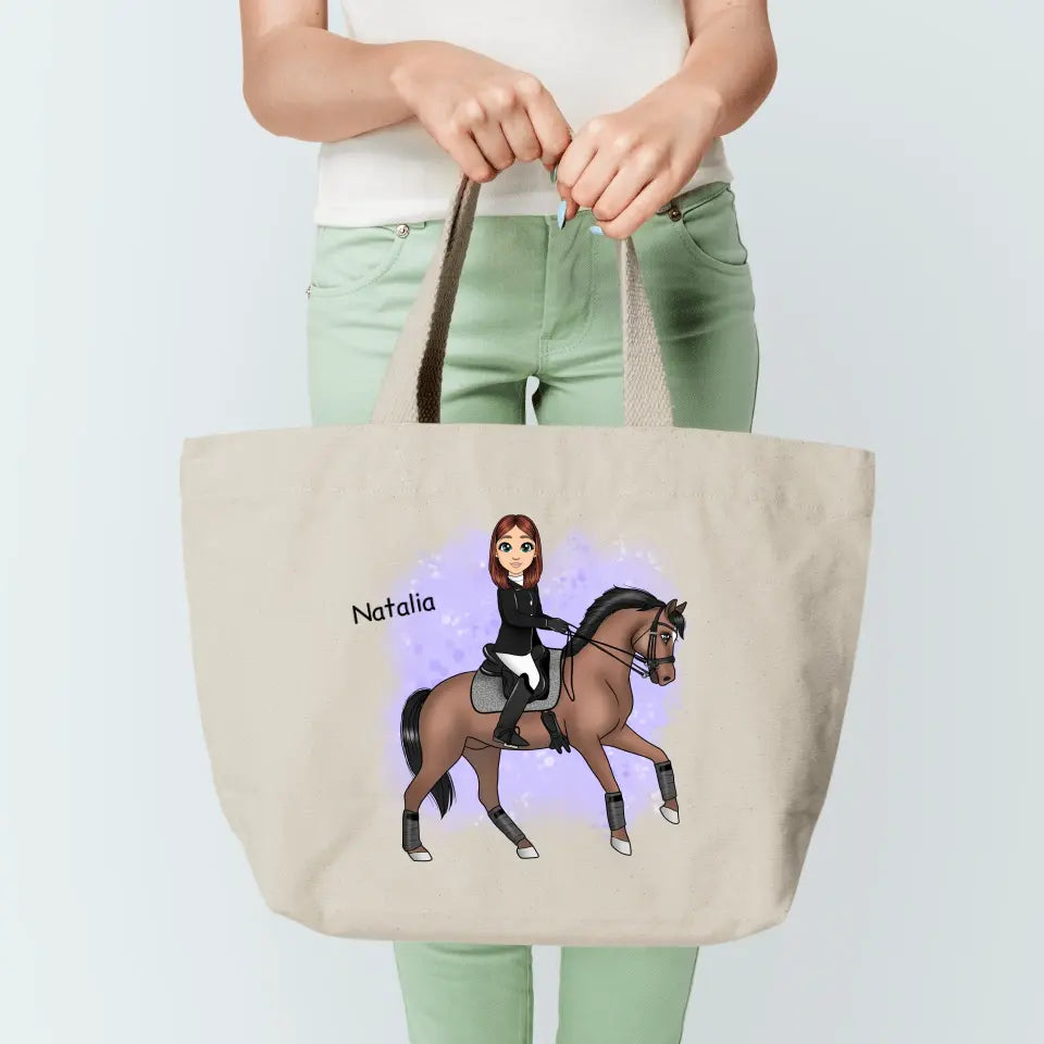 Torba materiałowa personalizowana dla kobiety #7