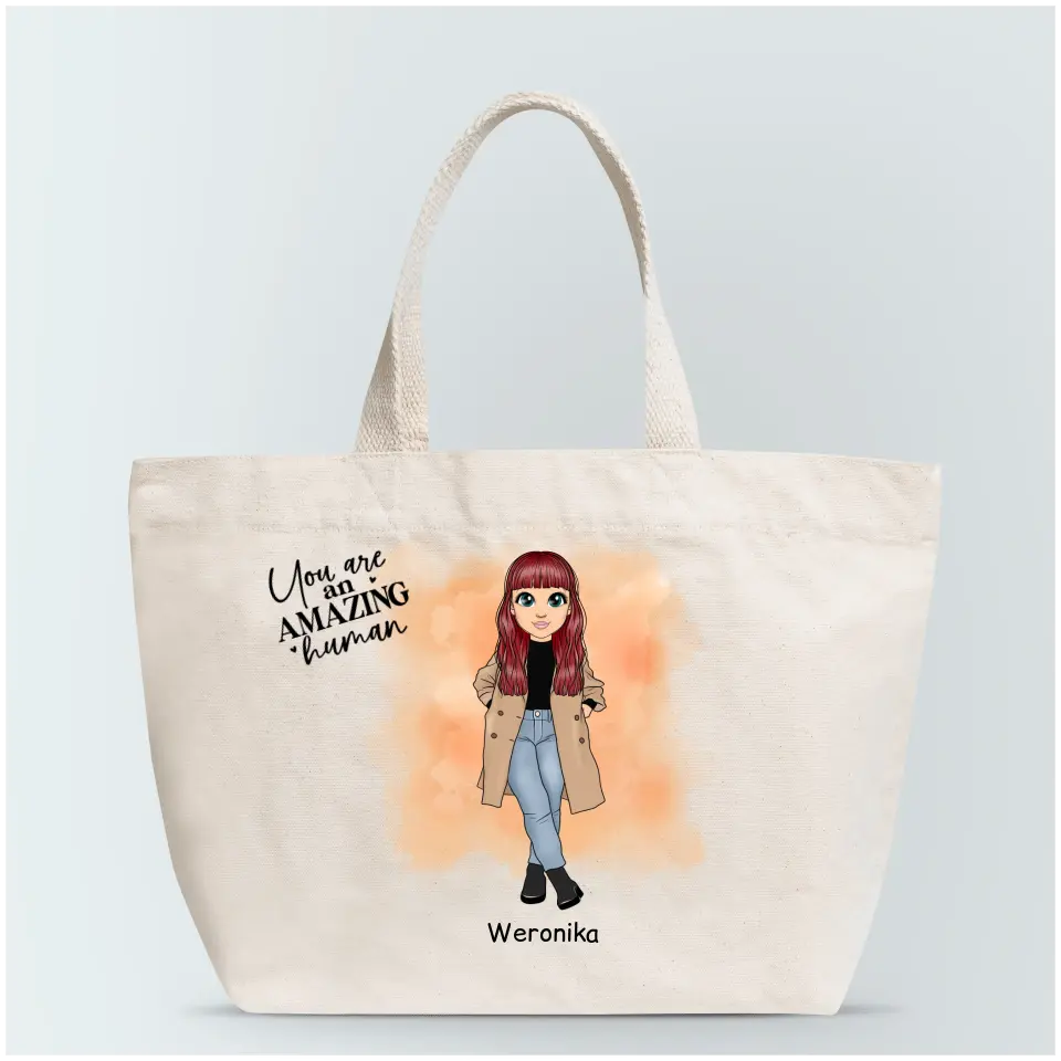 Torba materiałowa personalizowana dla kobiety #10