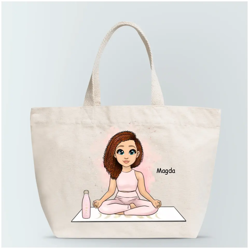 Torba materiałowa personalizowana dla kobiety #14