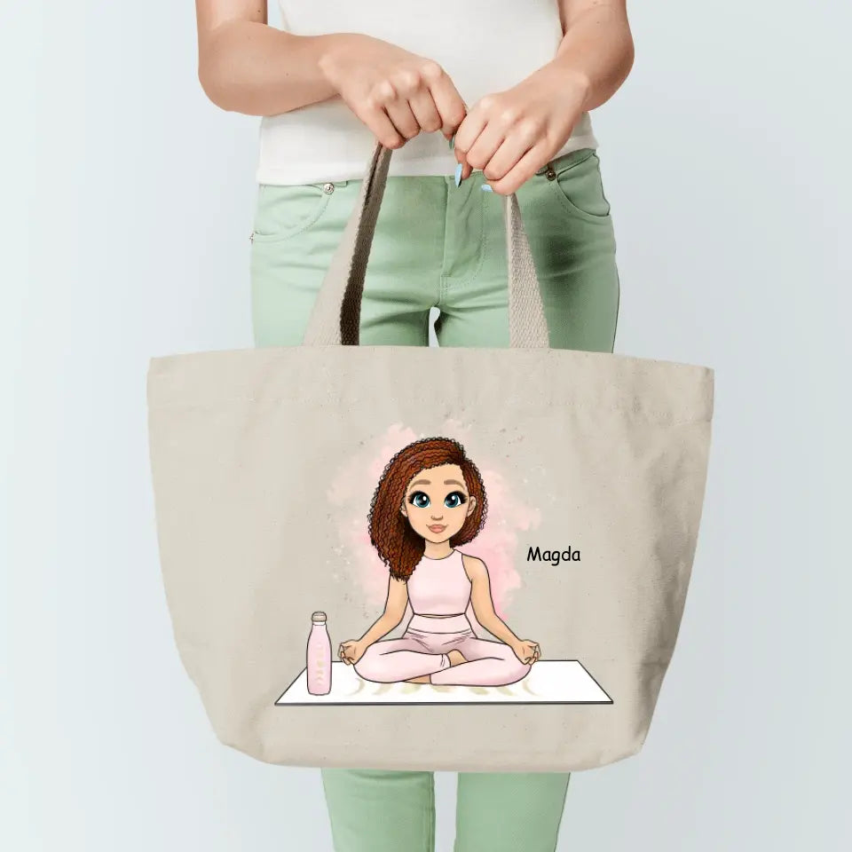 Torba materiałowa personalizowana dla kobiety #14