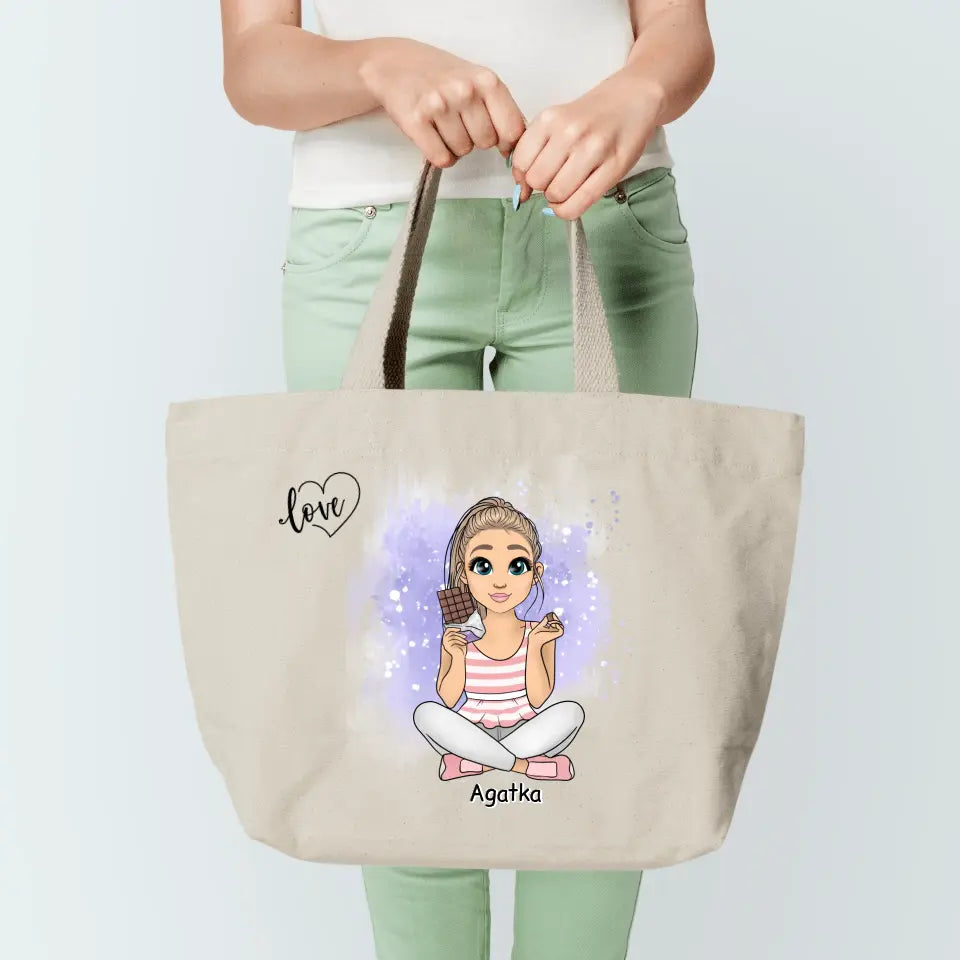 Torba materiałowa personalizowana dla kobiety #19