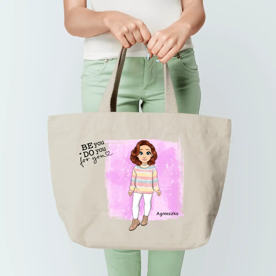 Torba materiałowa personalizowana dla kobiety #21