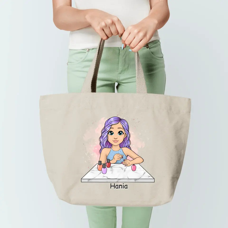 Torba materiałowa personalizowana dla kobiety #23