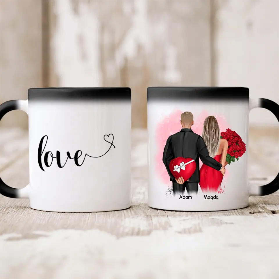 Kubek dla par | Prezent dla chłopaka i dziewczyny - Personalizowany #27