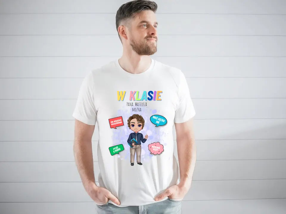 Koszulka dla nauczyciela - Personalizowana #3