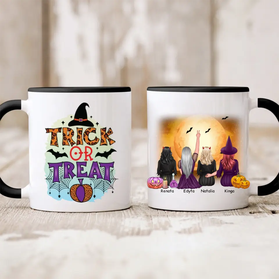 Kubek dla przyjaciółek max. 1-4 osób na Halloween #1