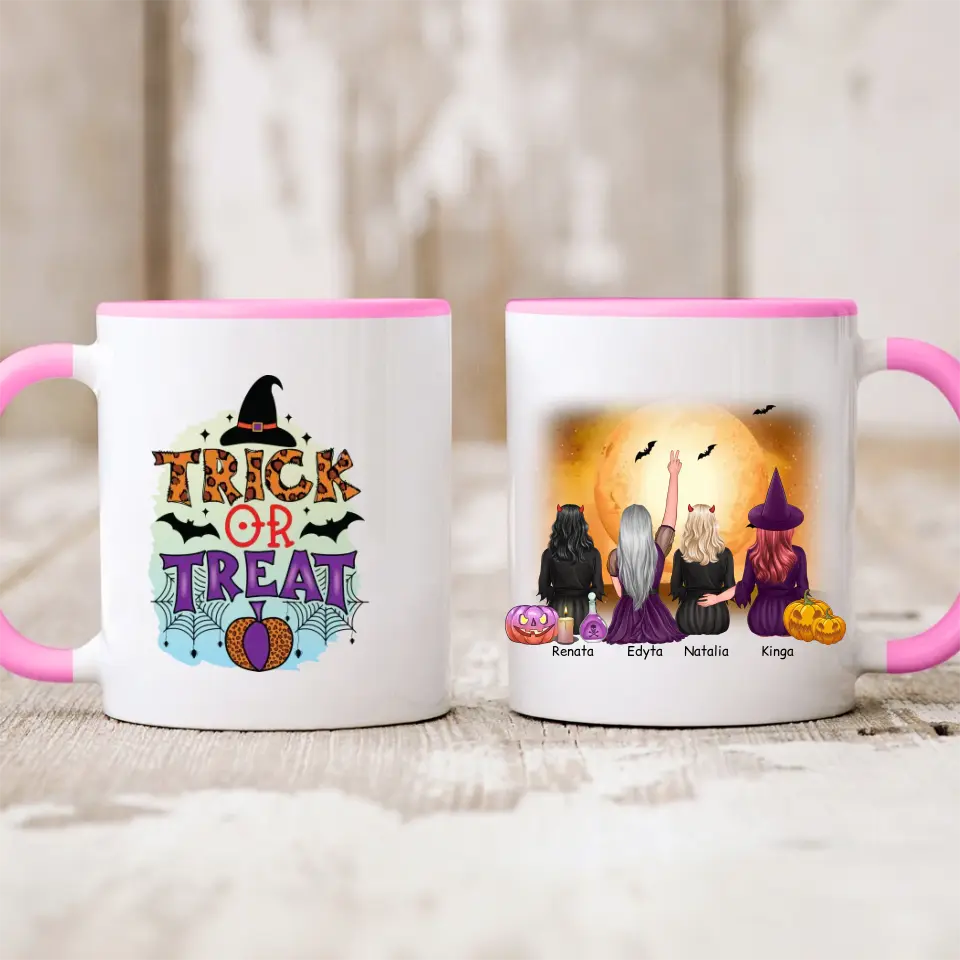 Kubek dla przyjaciółek max. 1-4 osób na Halloween #1