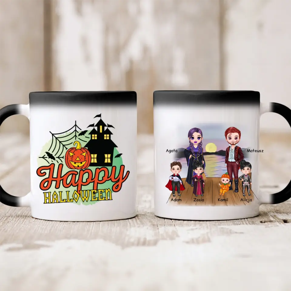 Kubek rodzinny max. 1-4 dzieci na Halloween #1