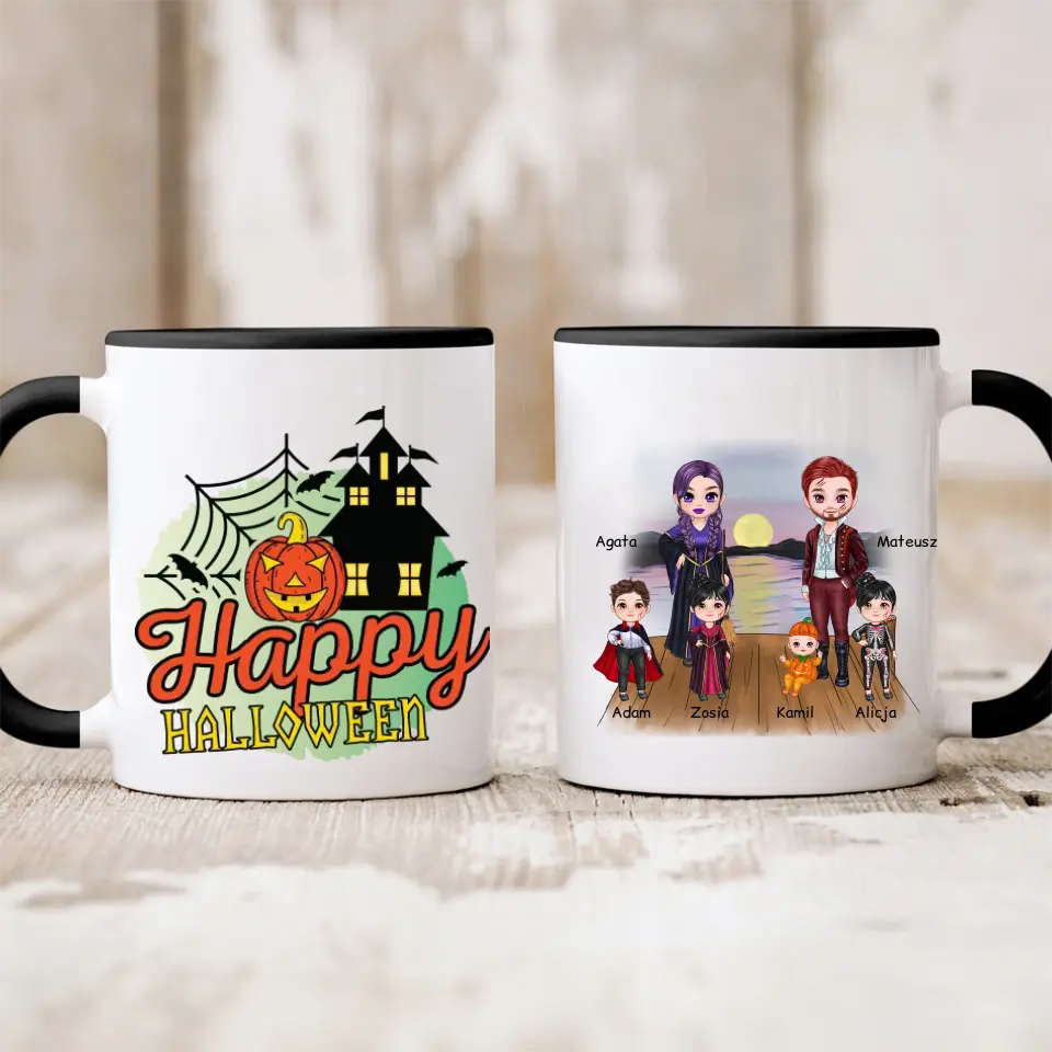 Kubek rodzinny max. 1-4 dzieci na Halloween #1