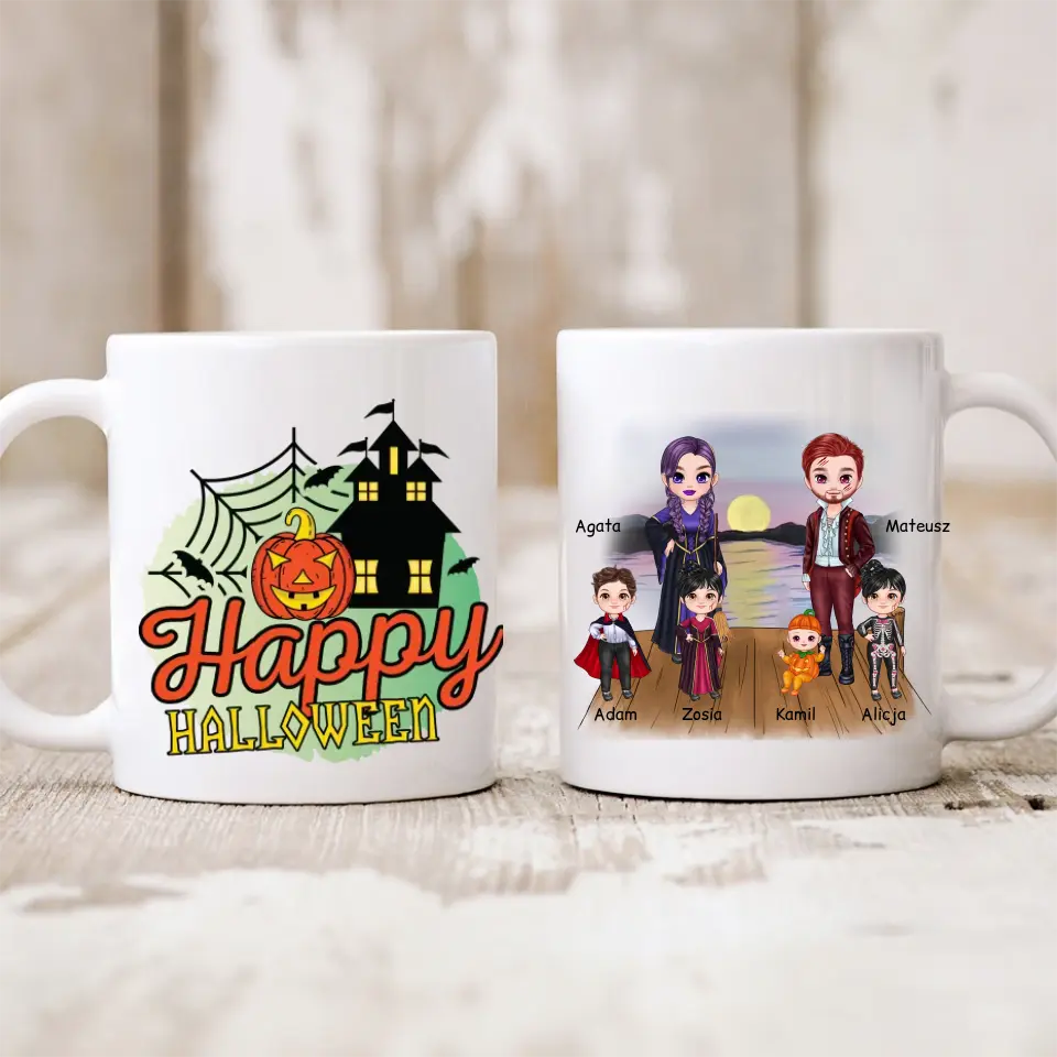 Kubek rodzinny max. 1-4 dzieci na Halloween #1