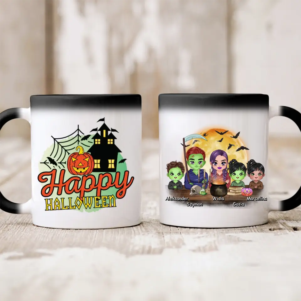 Kubek rodzinny max. 1-4 dzieci na Halloween #1 copy