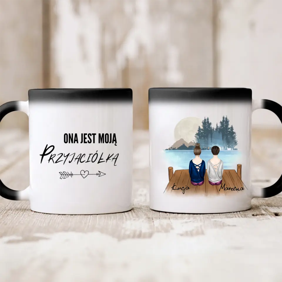 Kubek dla przyjaciółek lub sióstr 2 osoby #51