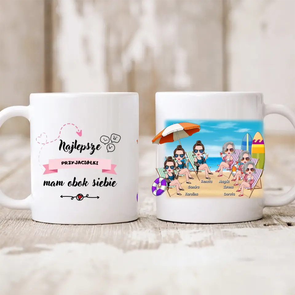Kubek dla przyjaciółek - max. 1-6 osób #P30