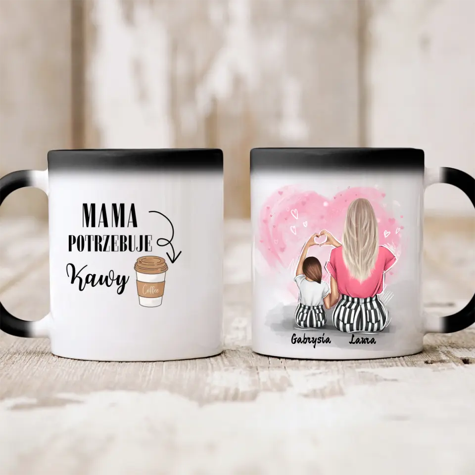Kubek dla mamy i córki (rodzinny) #291