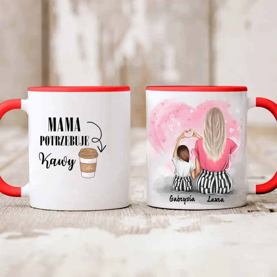 Kubek dla mamy i córki (rodzinny) #291