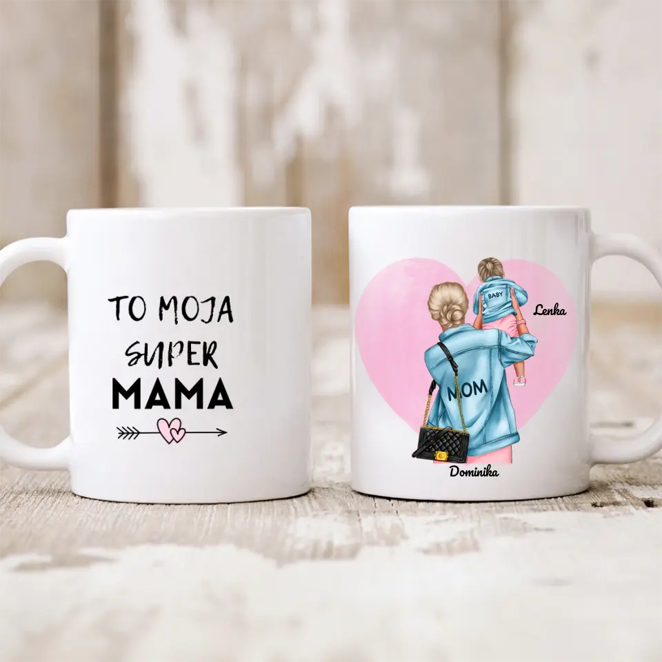 Kubek dla mamy z córką #7