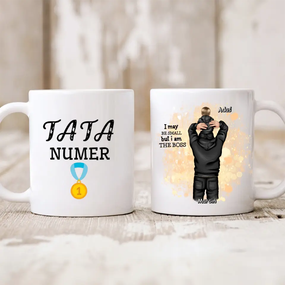 Kubek rodzinny - tata + dziecko #251