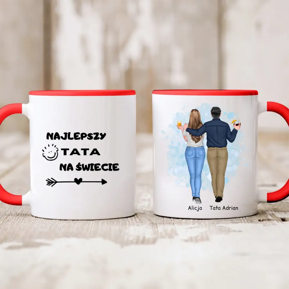 Kubek dla taty + córki #10011