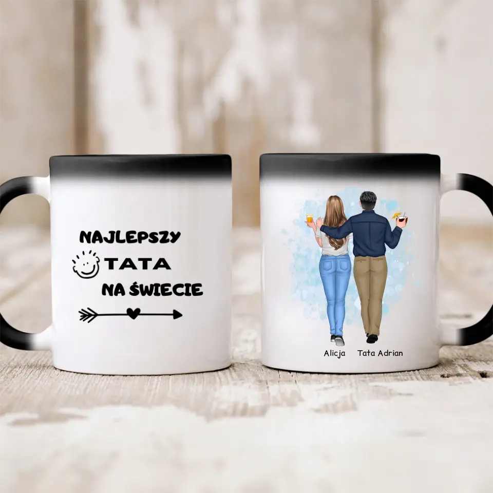 Kubek dla taty + córki #10011