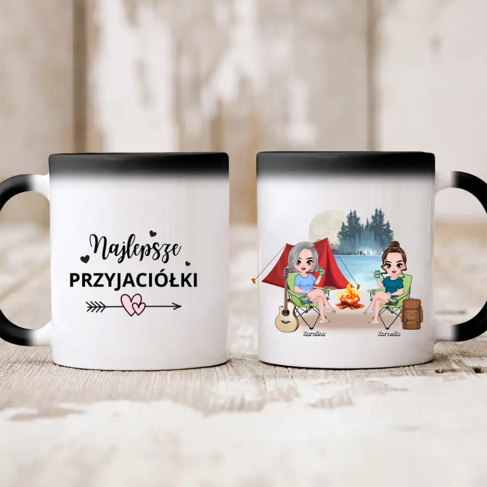 Kubek dla przyjaciółek - kemping #P33