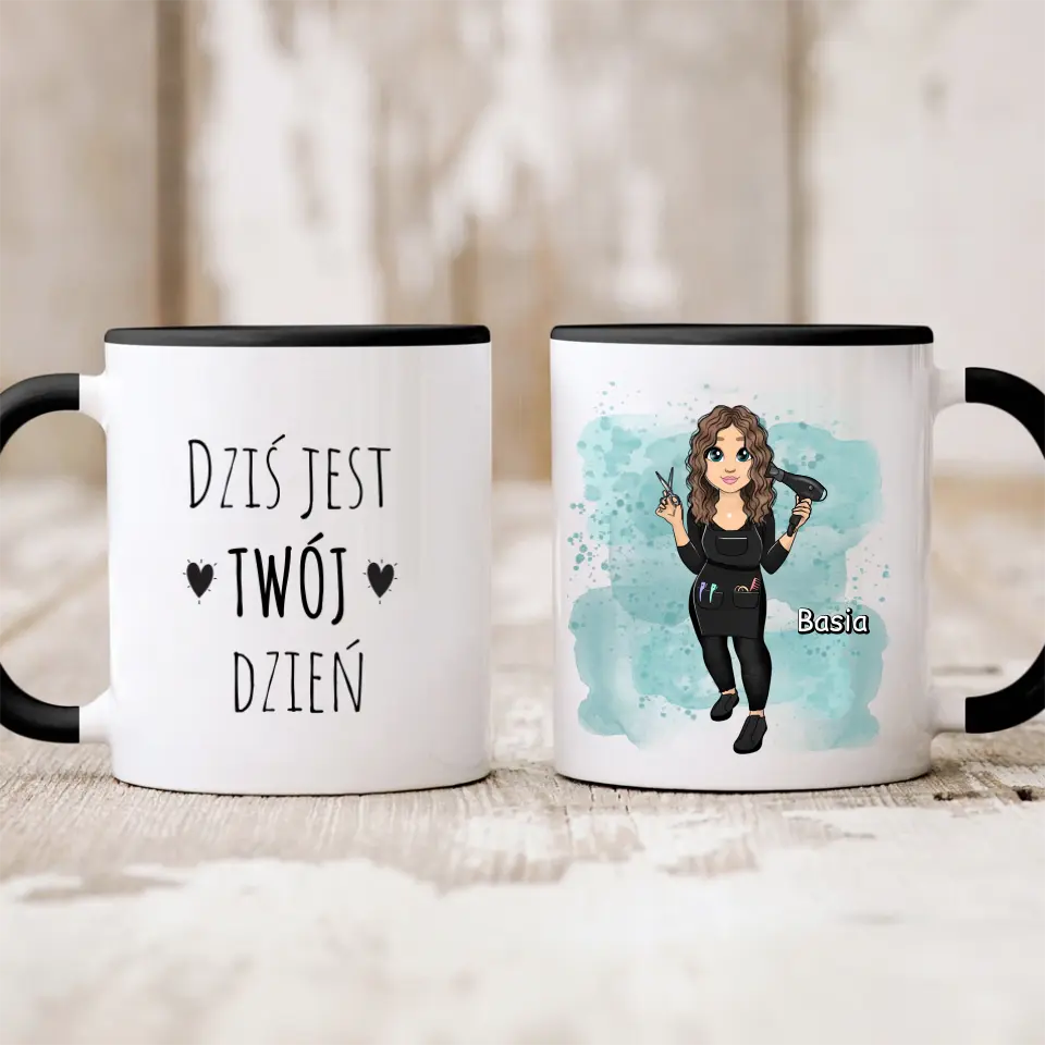 Kubek dla fryzjerki #2