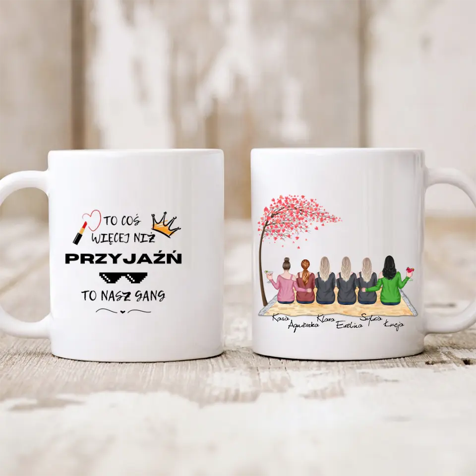 Kubek dla przyjaciółek max. 6 osób #222