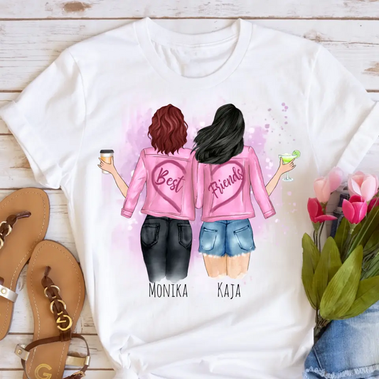 Koszulka z nadrukiem dla przyjaciółek #P10