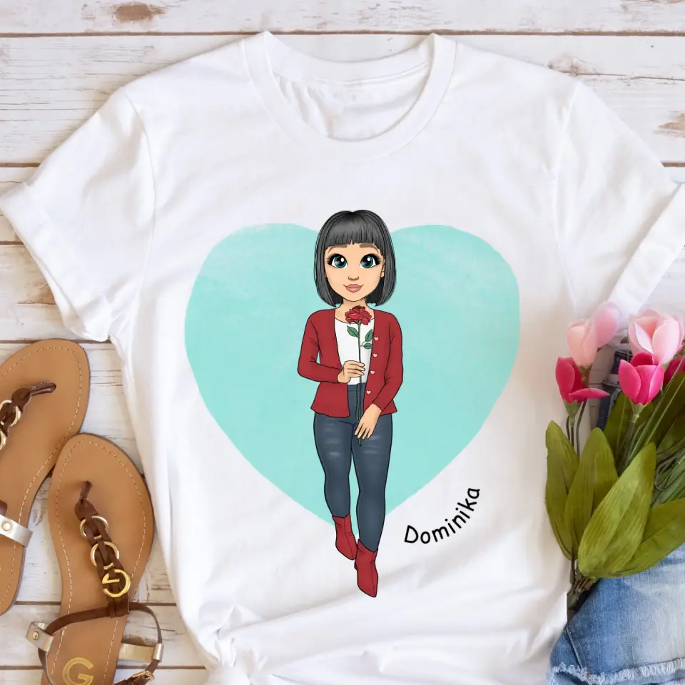 Koszulka damska z nadrukiem - Personalizowana #21