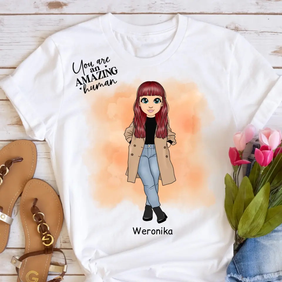 Koszulka damska z nadrukiem - Personalizowana #10