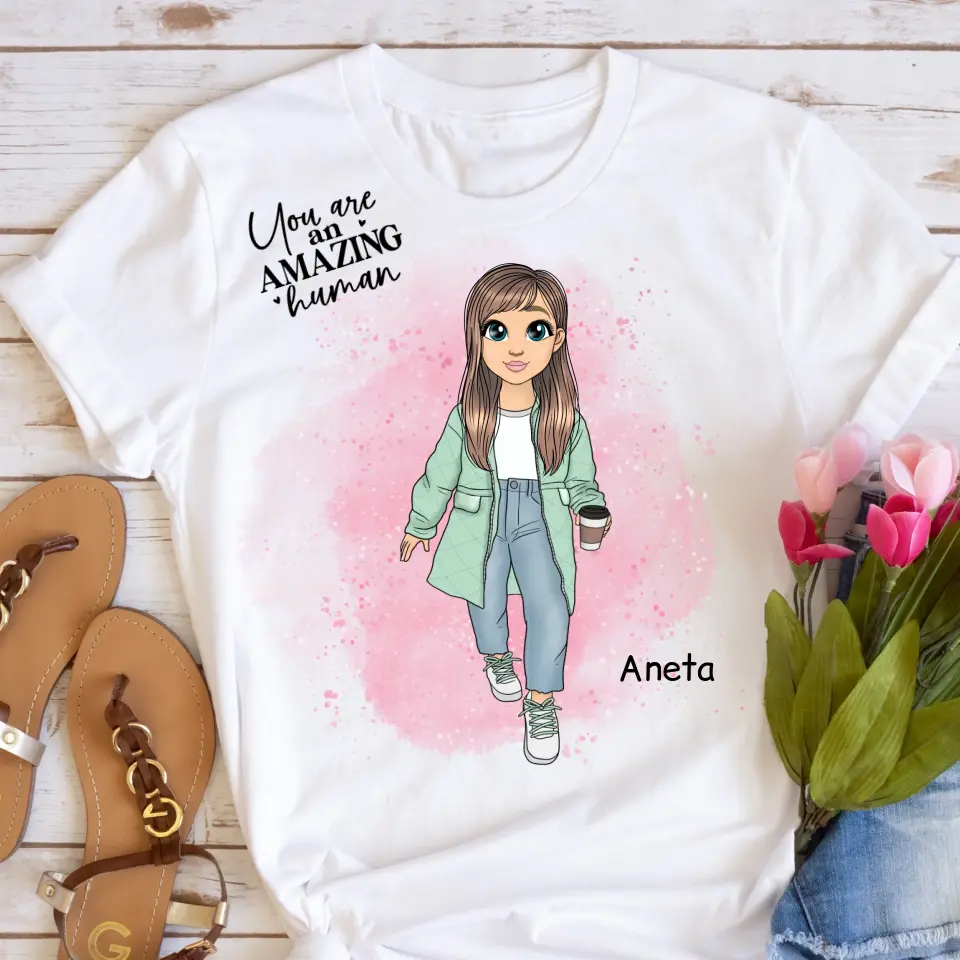 Koszulka damska z nadrukiem - Personalizowana #16