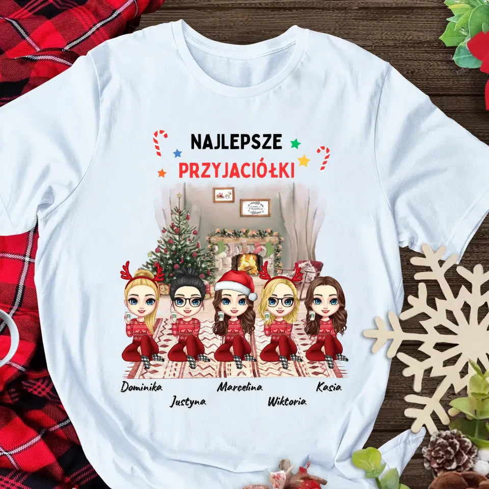 Koszulka dla przyjaciółek świąteczna max. 1-5 osób #17