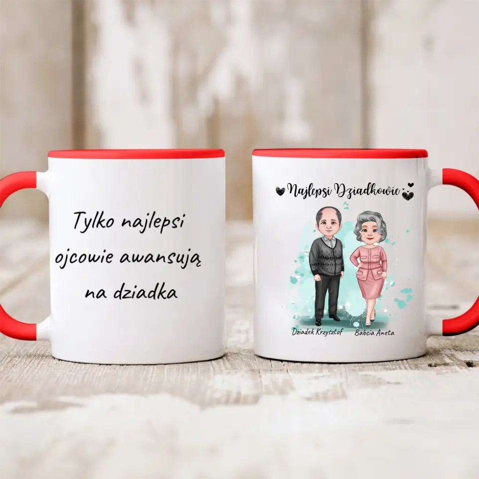Kubek dla babci i dziadka #854