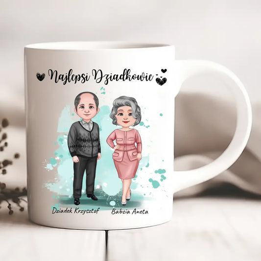 Kubek dla babci i dziadka #854