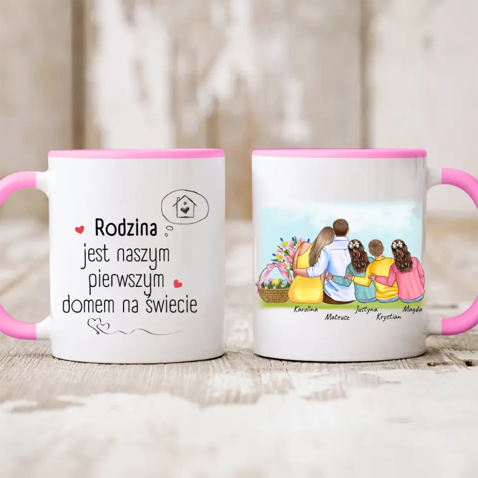Kubek rodzinny + max. 1-3 dzieci - Wielkanoc #1