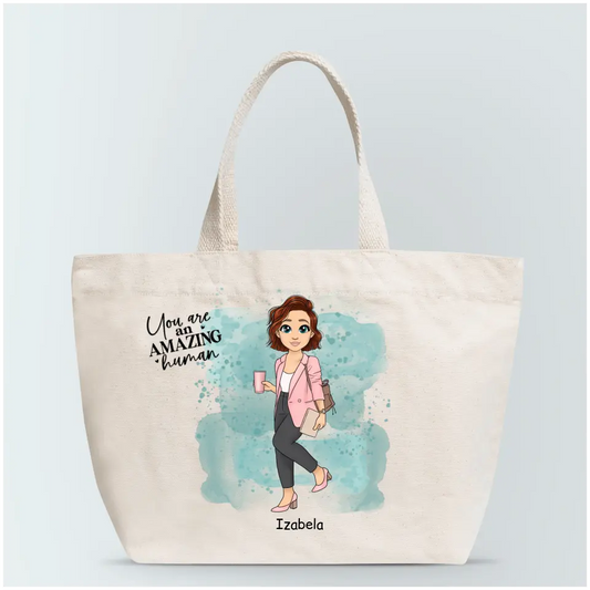 Torba materiałowa personalizowana dla kobiety #12