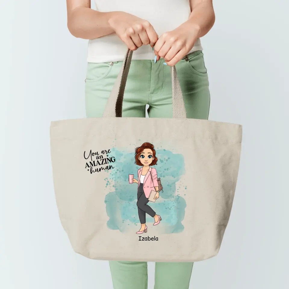Torba materiałowa personalizowana dla kobiety #12