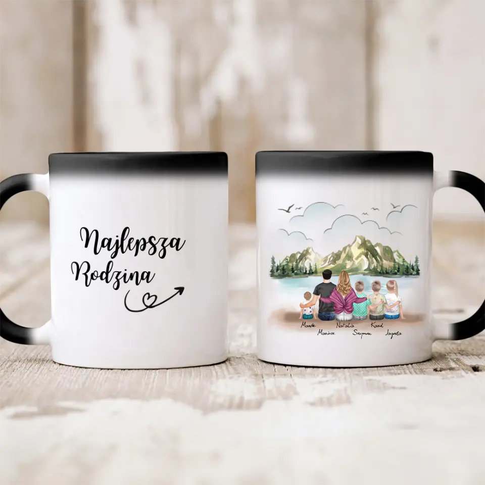 Kubek rodzinny - 2 os. dorosłe + max 4 dzieci