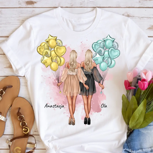 Koszulka dla przyjaciółek - Personalizowana #P48