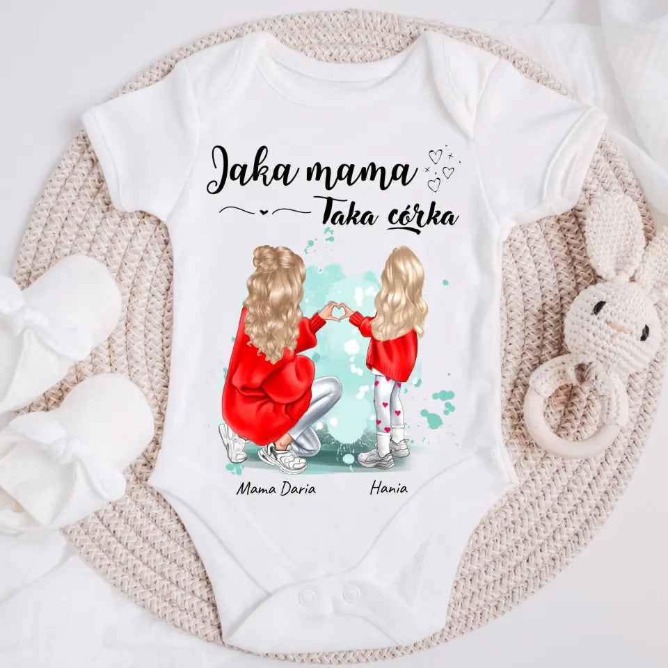 Koszulka dla mamy i córki - Personalizowana (rodzinna) #271