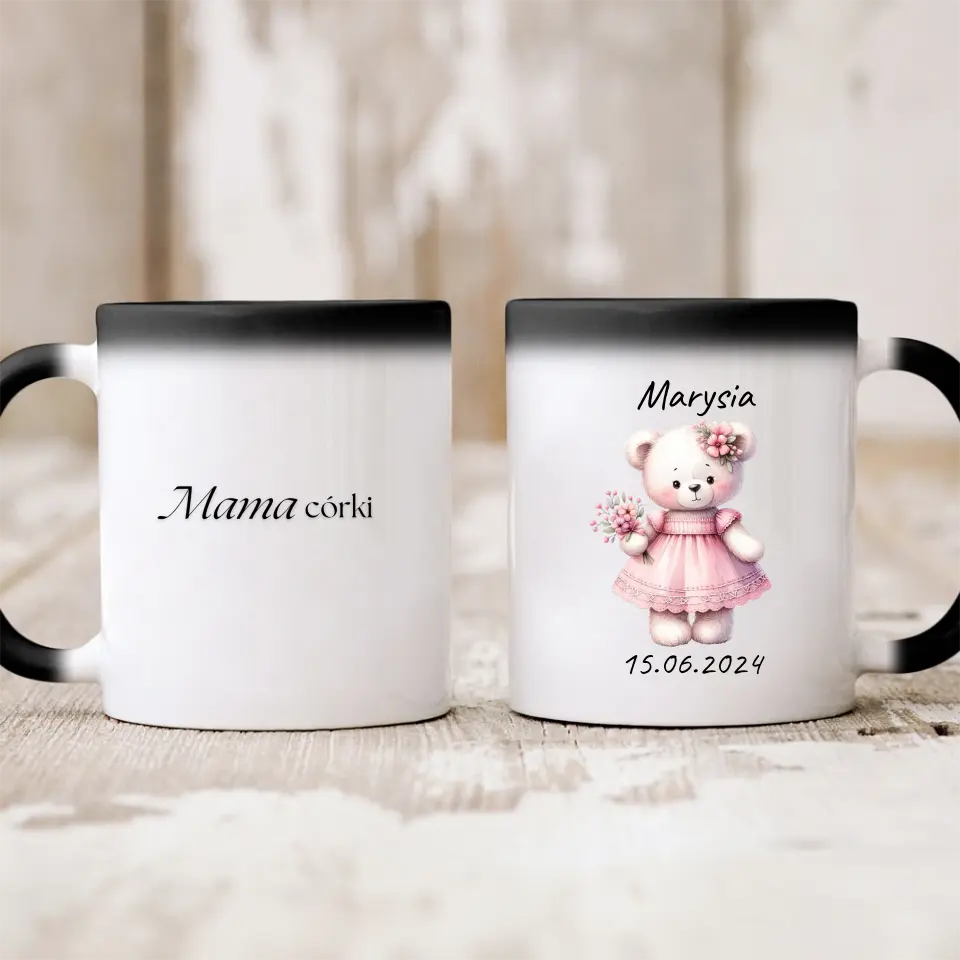 Kubek personalizowany baby girl - to będzie córka, dziewczynka #2088