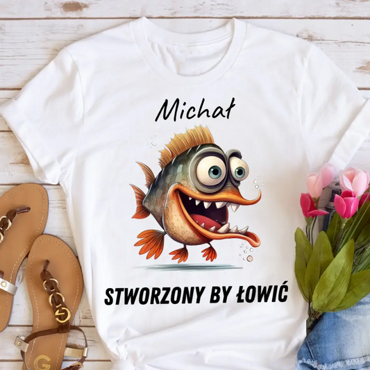 Koszulka śmieszne  ryby - dla rybaka/wędkarza #5768