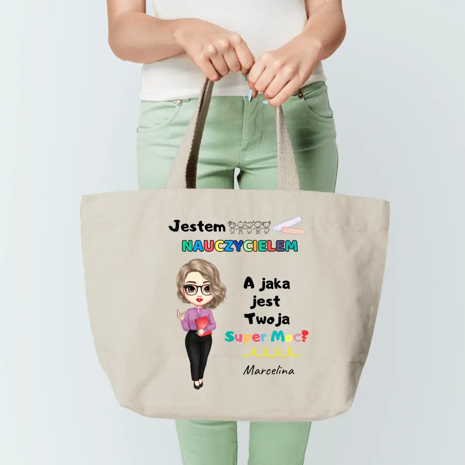 Torba personalizowana dla nauczyciela - Prezent dla nauczyciela #41