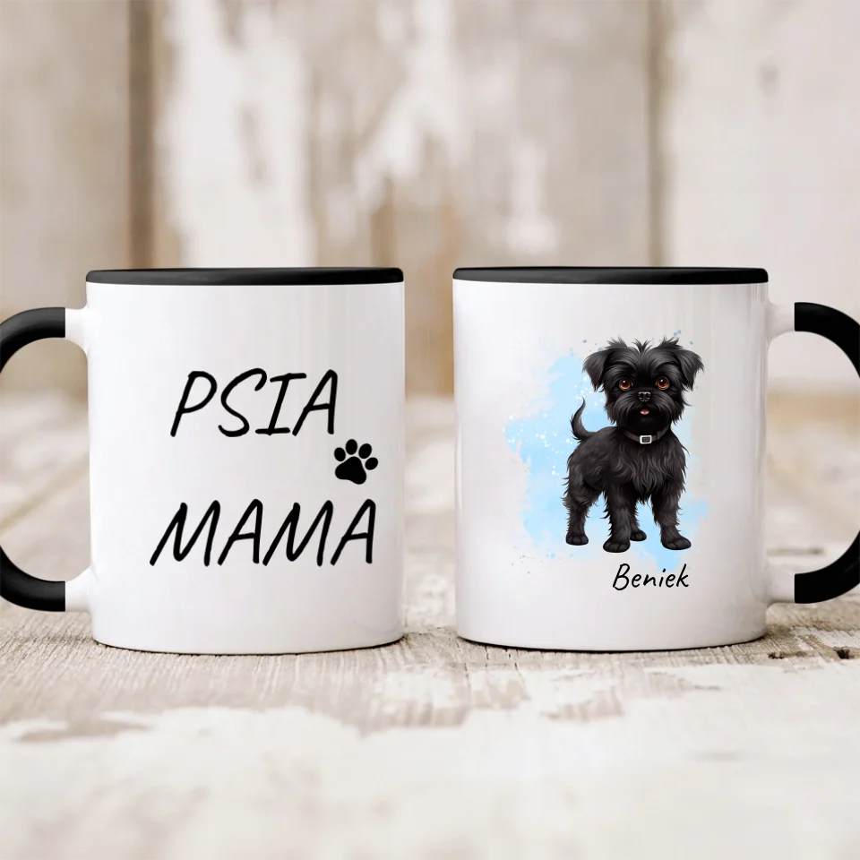 Kubek z psem - Personalizowany - Psia Mama/Psi Tata #5143