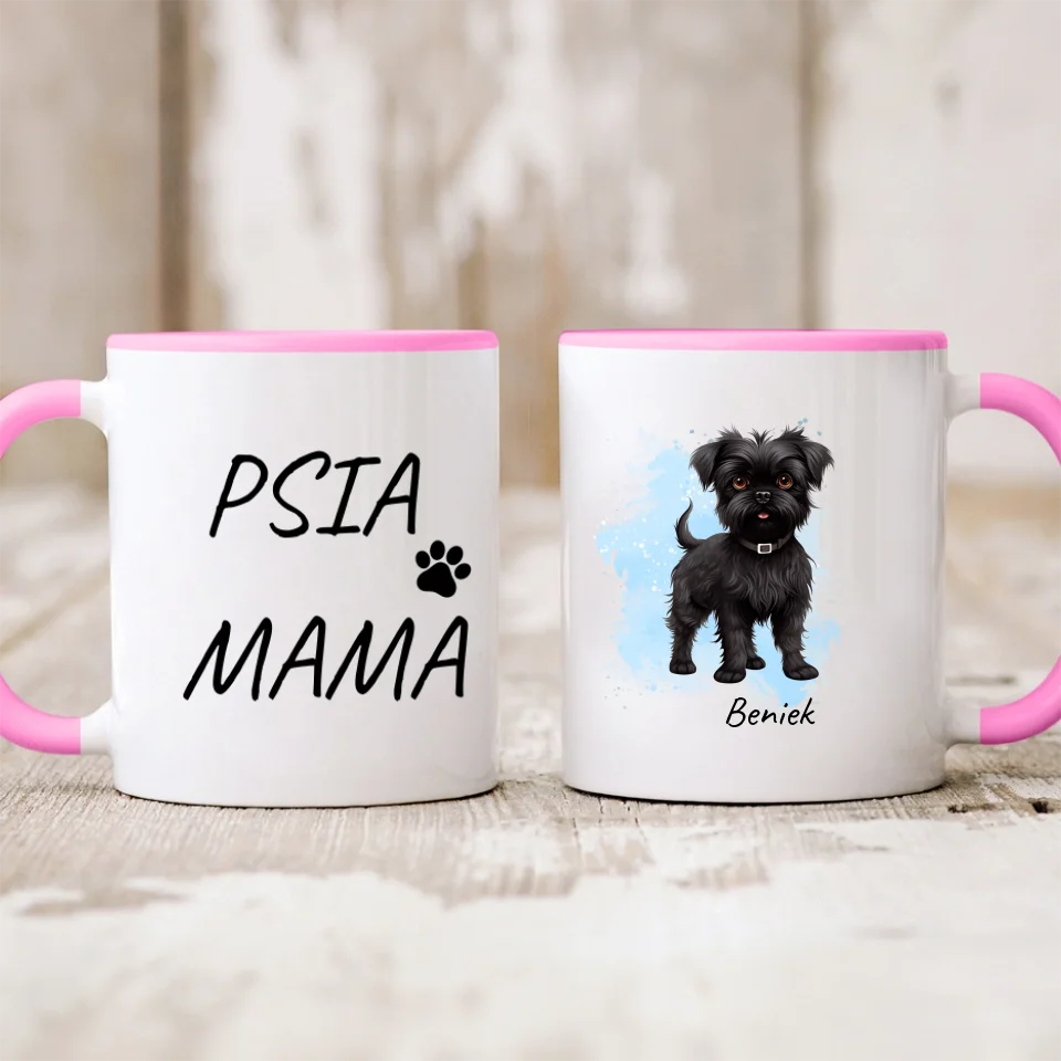 Kubek z psem - Personalizowany - Psia Mama/Psi Tata #5143