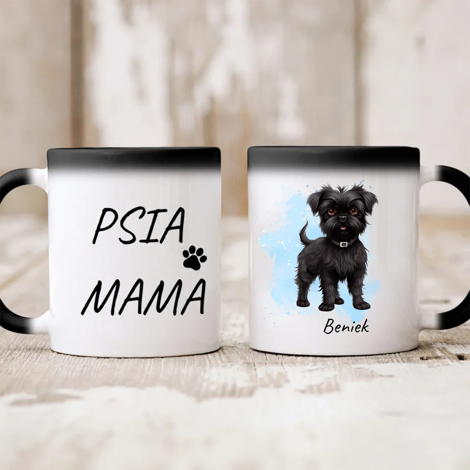 Kubek z psem - Personalizowany - Psia Mama/Psi Tata #5143