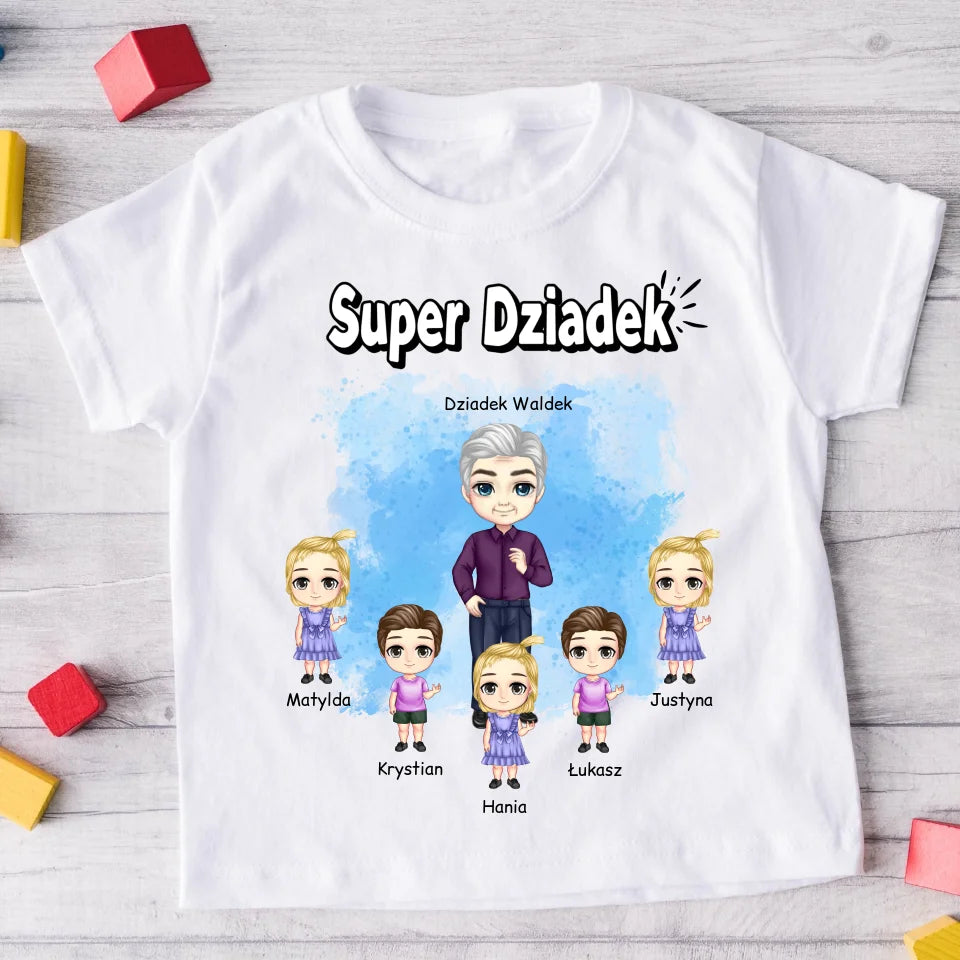 Koszulka personalizowana dla dziadka - Prezent na Dzień Babci i Dziadka #14