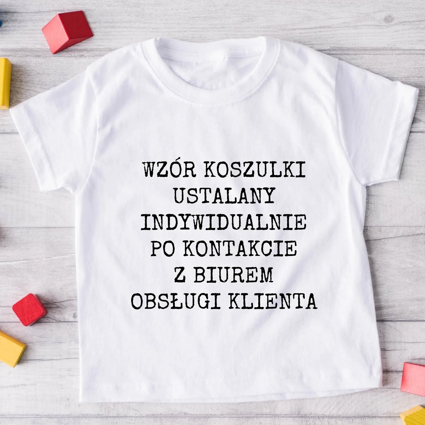 Koszulka z indywidualnym wzorem na zamówienie #1