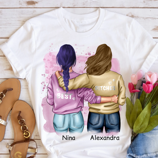 Koszulka dla przyjaciółek - Personalizowana #P58